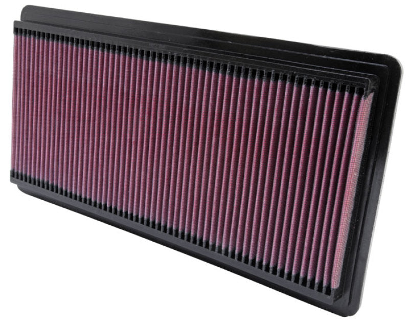 K&N Engineering 33-2111 High-Flow Drop-In Air Filter for Chevy Express and GMC Savana (1996-2004)