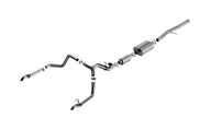 Borla S-Type Cat-Back Exhaust System for 2024-2025 Chevy Silverado 1500 ZR2 & GMC Sierra 1500 AT4X 6.2L V8 4WD
