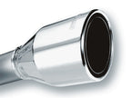 Borla 20247 Premium 2.5-Inch Inlet 4.5-Inch Round Rolled Edge Phantom Exhaust Tip