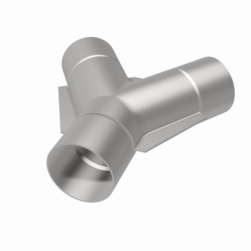 MagnaFlow Part 10733 Stainless Steel Exhaust Y-Pipe – 2.50 inch Diameter, 70 Degree Bend