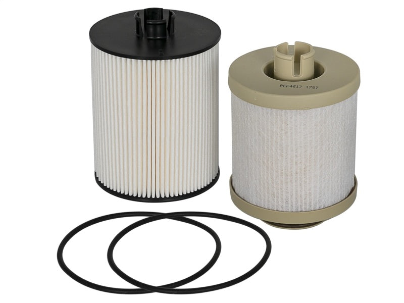 aFe Pro Guard D2 Fuel Filter 44-FF013-MB for Ford Super Duty 6.4L Diesel (4 Pack)
