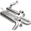 MagnaFlow Overland Series Axle-Back Exhaust System for Jeep Wrangler JL 2018-2024 with 2.0L/3.6L Engines