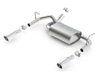 Borla 11834 Touring Cat-Back Exhaust System for 2012-2018 Jeep Wrangler JK/JKU 3.6L V6