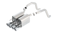 Borla Touring Axle-Back Exhaust System for 2005-2008 Chevrolet Corvette (C6) 6.0L/6.2L V8