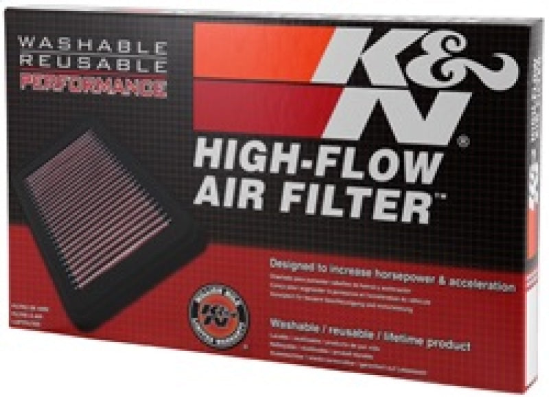 K&N Engineering 33-5083 High-Flow Reusable Air Filter for Chevrolet Silverado 1500 V8-5.3L (2019)