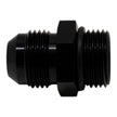 DeatschWerks 10AN ORB Male to 10AN Male Flare Adapter with O-Ring - Anodized Matte Black