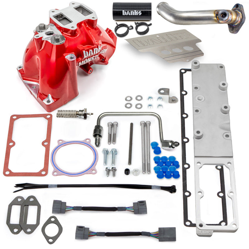 Banks Power 13-18 Dodge RAM 6.7L Monster-Ram Intake System with Fuel Line for Chassis Cab