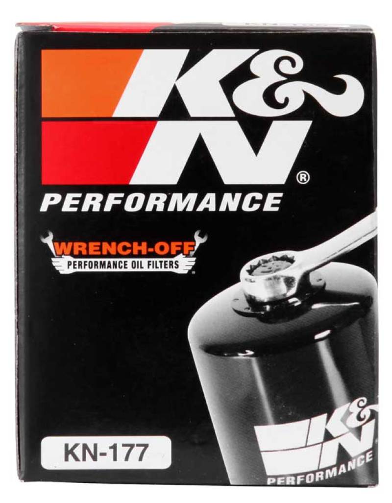 K&N Engineering KN-177 Premium Oil Filter for Buell Powersports Vehicles