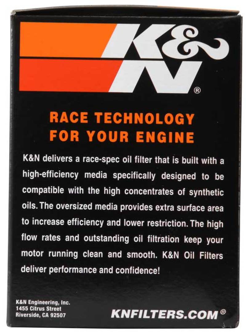 K&N Engineering KN-170 Premium Oil Filter for Harley-Davidson Powersports Vehicles