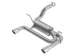 Borla ATAK SS Axle-Back Exhaust System for 2018-2026 Jeep Wrangler JL/JLU 3.6L V6 with 3.5-inch Tips