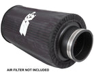 K&N Engineering RE-0810PK Universal Round Tapered Filter Wrap – Black, 6 Inch Base Diameter, 4.625 Inch Top Diameter, 9 Inch Height
