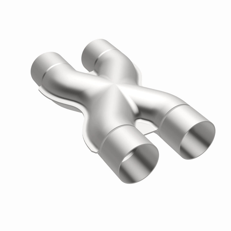 MagnaFlow Performance Exhaust X-Pipe 10791 - 2.50 Inch Stainless Steel for Custom Exhaust Systems