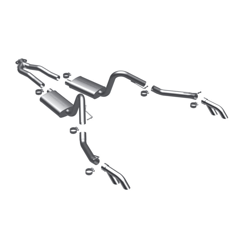 MagnaFlow 16830 Street Series Cat-Back Performance Exhaust System for 1975-1981 Pontiac Firebird