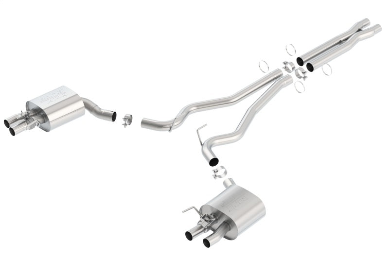 Borla ATAK Cat-Back Exhaust System for 2015-2020 Ford Mustang Shelby GT350 5.2L V8
