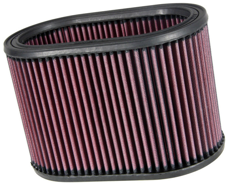 K&N Engineering E-3491 Oval High-Flow Air Filter – 8-7/8in Length, 5-1/4in Width, 6in Height