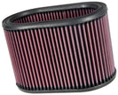 K&N Engineering E-3491 Oval High-Flow Air Filter – 8-7/8in Length, 5-1/4in Width, 6in Height