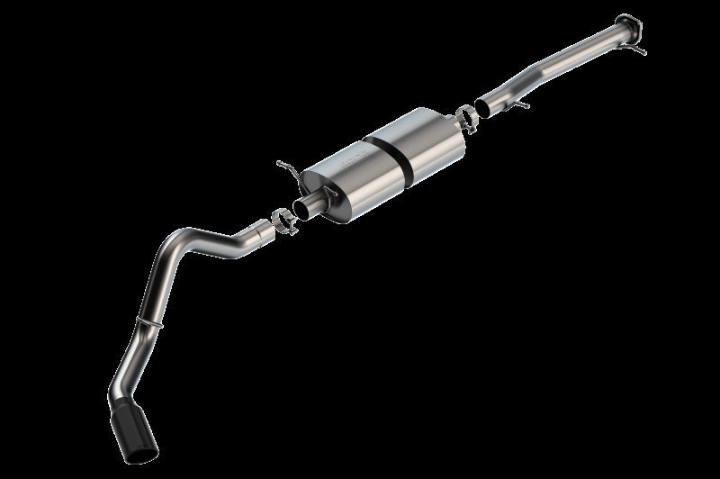 Borla T-304 Stainless Steel S-Type Cat-Back Exhaust System for 2020-2025 Chevrolet Silverado 2500/3500 and GMC Sierra 2500/3500 6.6L V8, Crew Cab with Standard Bed