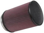 K&N Engineering Universal Air Filter with 2 1/4 Inch 10 Degree Flange – 16 1/4 x 4 Inch, 4 1/2 Inch Height