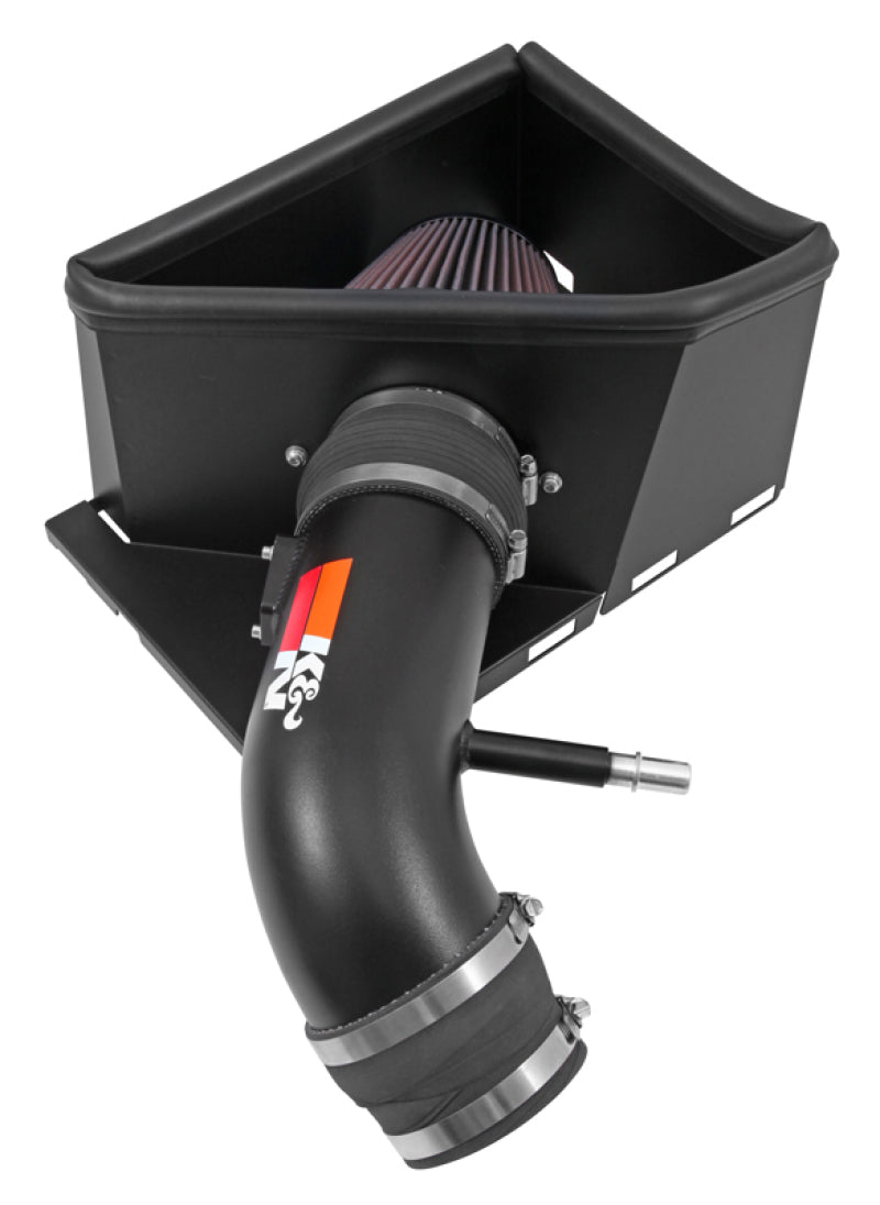 K&N Engineering 77-1568KTK Cold Air Intake System for Ram 2500/3500 6.4L V8 - Improved Horsepower and Torque