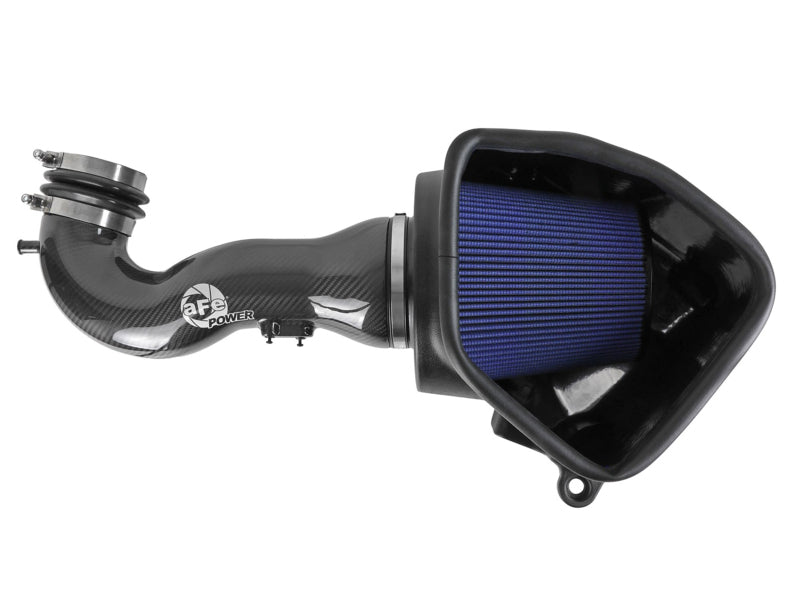 aFe 57-10015R Track Series Carbon Fiber Cold Air Intake System with Pro 5R Filter for GM Trucks and SUVs 2019-2026