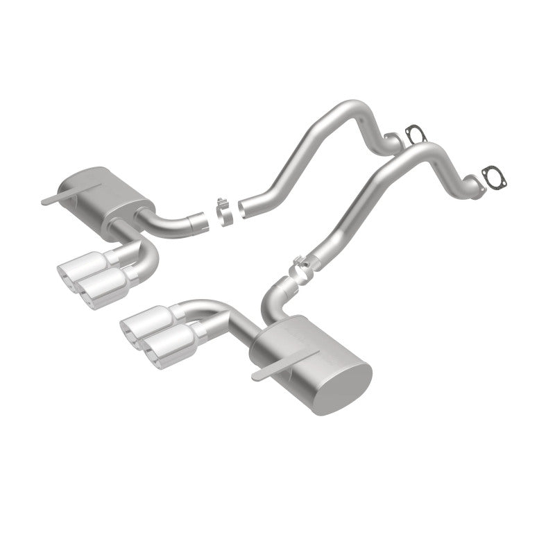 MagnaFlow 16732 Street Series Axle-Back Performance Exhaust System for Chevrolet Corvette 1997-2004