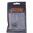 DeatschWerks 6AN ORB Male to 6AN Male Flare Adapter with O-Ring - Matte Black