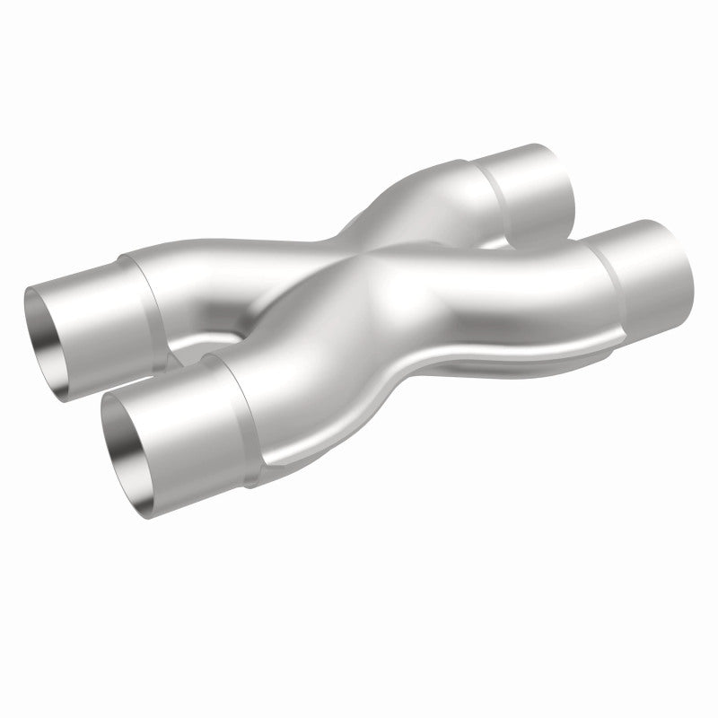 MagnaFlow Performance Exhaust X-Pipe 10790 - 2.25 Inch Stainless Steel for Custom Exhaust Systems