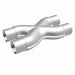 MagnaFlow Performance Exhaust X-Pipe 10790 - 2.25 Inch Stainless Steel for Custom Exhaust Systems