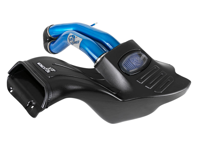 aFe Momentum XP Cold Air Intake System with Pro 5R Filter for 2015-2016 Ford F-150 V8 5.0L - Blue