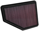 K&N Engineering 33-5051 High-Flow Reusable Air Filter for 2016-2019 Chevrolet Volt 1.5L