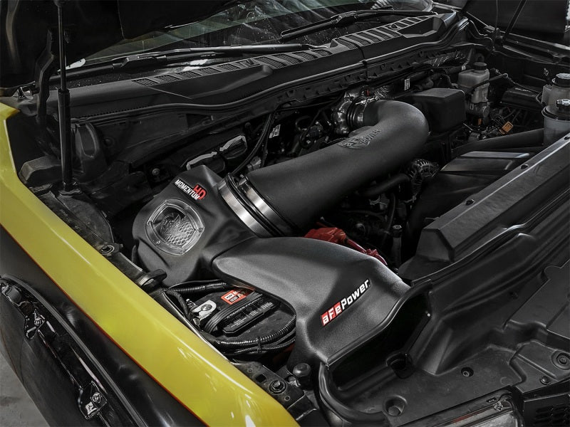 aFe Momentum GT Pro DRY S Cold Air Intake System for 2017 Ford Super Duty V8-6.2L