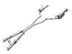 AWE Tuning Touring Edition Exhaust for Dodge Durango 2018-2024 with Chrome Silver Tips