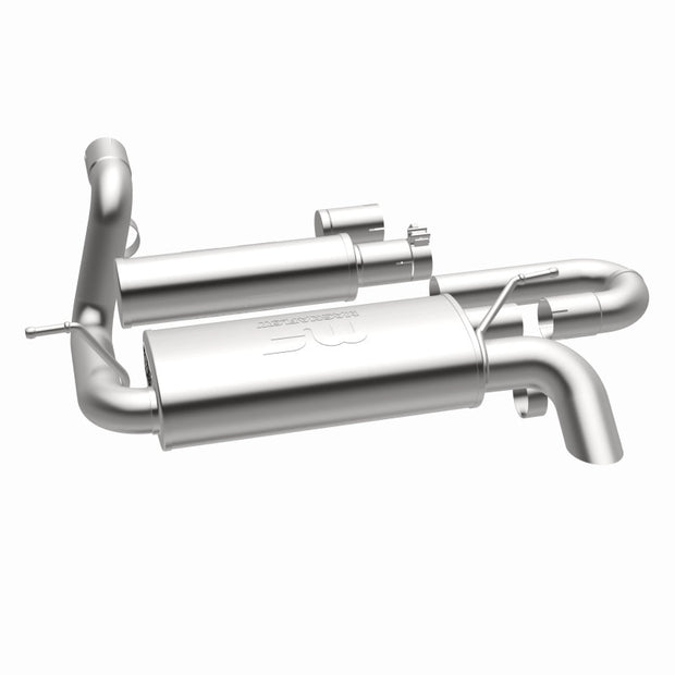 MagnaFlow Overland Series Axle-Back Exhaust System for Jeep Wrangler JL 2018-2024 with 2.0L/3.6L Engines