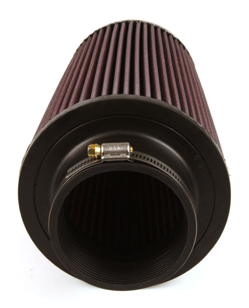 K&N Engineering Universal Rubber Air Filter - 3 1/2 Inch ID, 6 Inch Base, 4 5/8 Inch Top, 9 Inch Height
