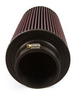 K&N Engineering Universal Rubber Air Filter - 3 1/2 Inch ID, 6 Inch Base, 4 5/8 Inch Top, 9 Inch Height