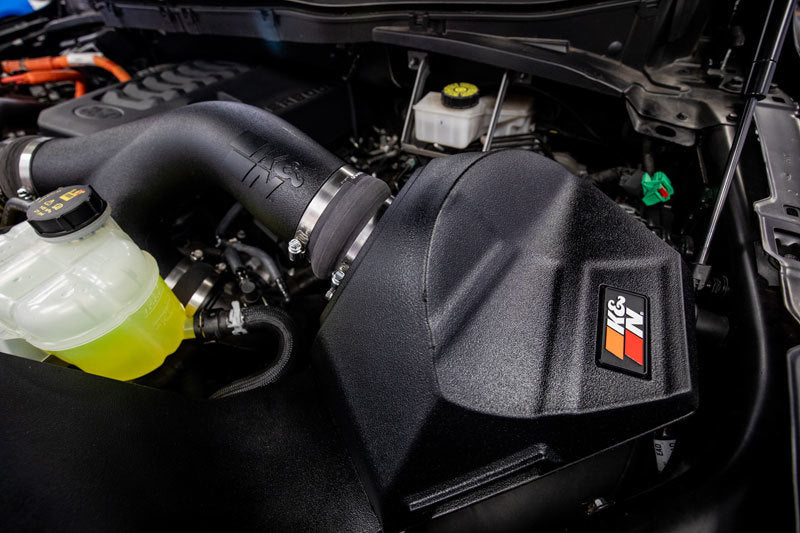 K&N Engineering 63-2617 AirCharger Performance Intake for 2021+ Ford F-150 V6-3.5L/2.7L F/I