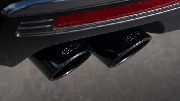 Borla S-Type Cat-Back Exhaust System for Chevrolet Tahoe 2021-2026 with Black Chrome Tips