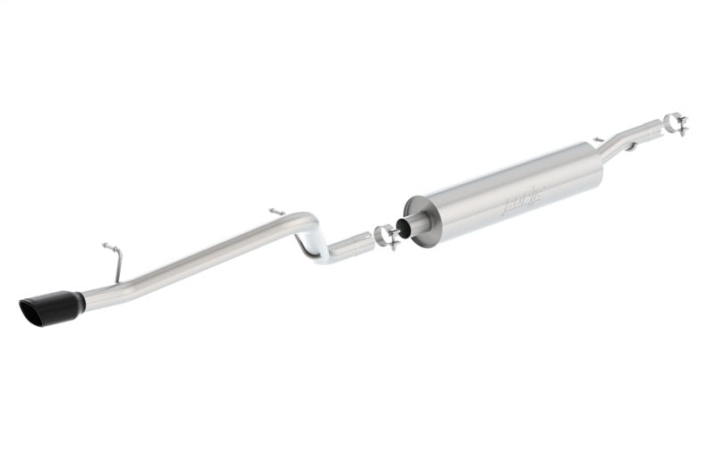 Borla 140479BC Dirt Sport Cat-Back Exhaust System for 2012-2018 Jeep Wrangler JKU 3.6L V6 4WD