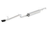 Borla 140479BC Dirt Sport Cat-Back Exhaust System for 2012-2018 Jeep Wrangler JKU 3.6L V6 4WD