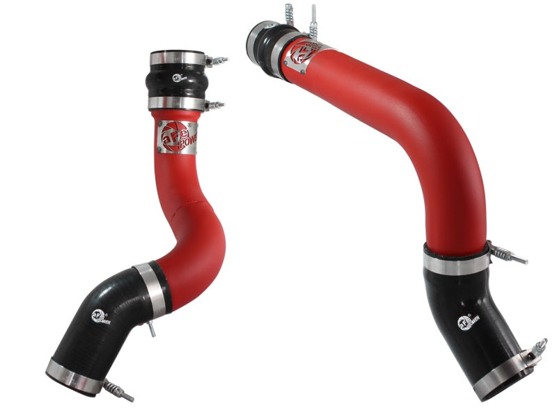aFe BladeRunner 3-Inch Red Intercooler Tube Kit for 2013-2014 Dodge RAM 6.7L Diesel