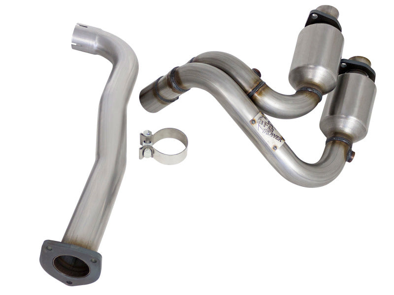 aFe Power Direct Fit Stainless Steel Catalytic Converter for Jeep Wrangler TJ 2000-2003 I6 4.0L