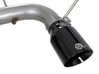 aFe Large Bore HD 3-inch Stainless Steel Cat-Back Exhaust with Black Tips for Jeep Grand Cherokee WK2 (2014-2019) V6-3.6L