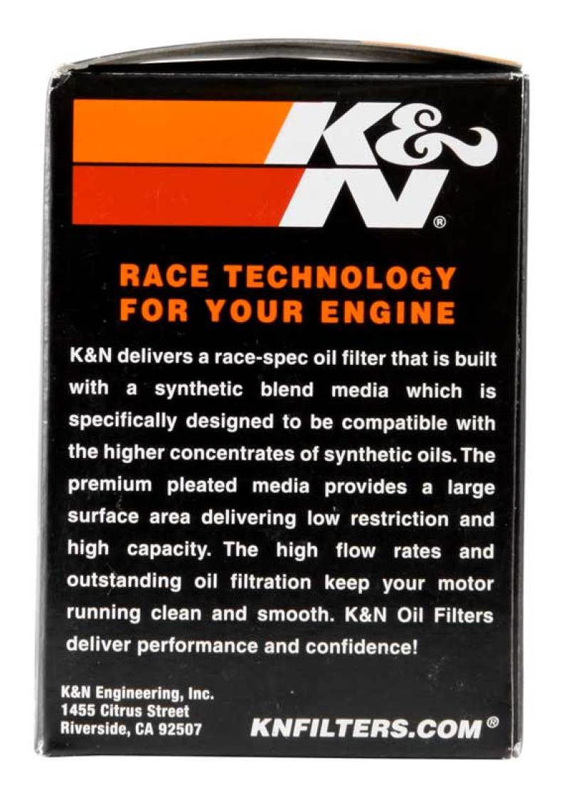 K&N Engineering Part KN-621 Premium Oil Filter for Arctic Cat Powersports Vehicles