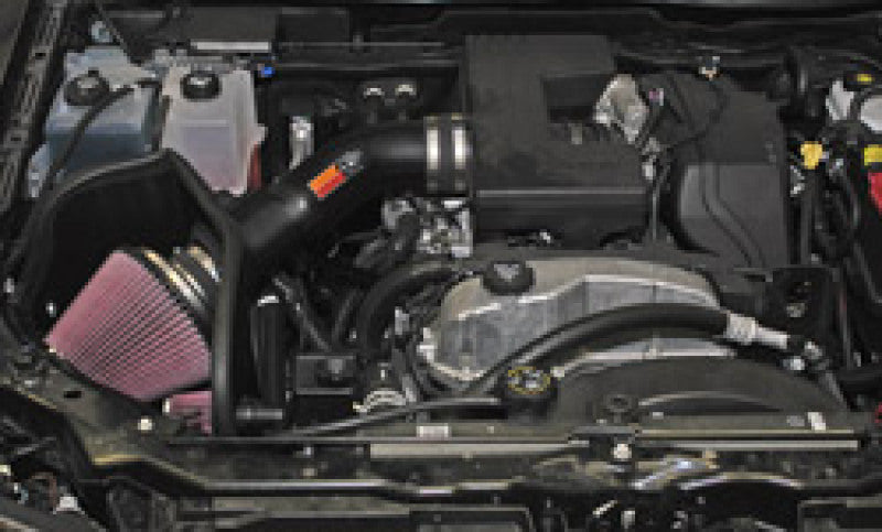 K&N Engineering 63-3065 High-Flow Cold Air Intake System for GM Colorado, Hummer H3 3.7L