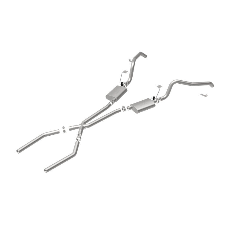 MagnaFlow Street Series Crossmember-Back Performance Exhaust System for 1970-1974 Pontiac Firebird and Chevrolet Camaro