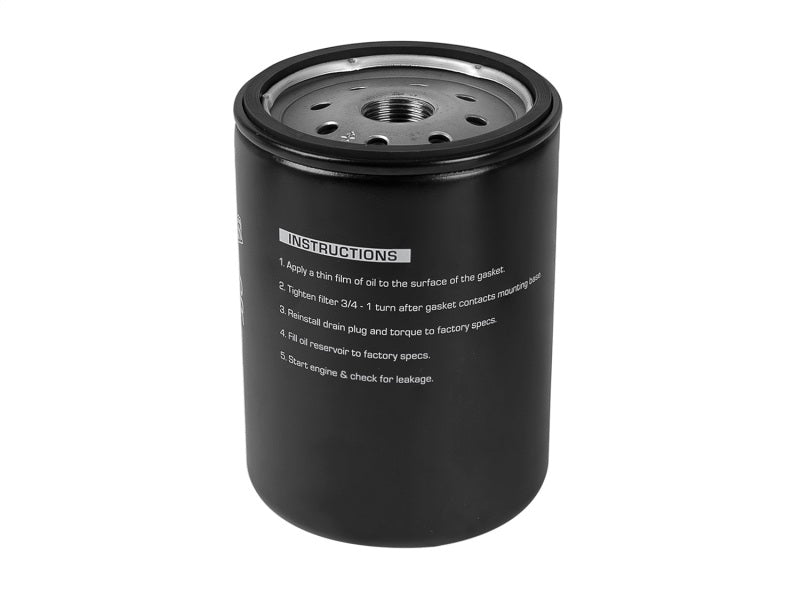aFe ProGuard D2 Oil Filter Part Number 44-LF001-MB for GM Diesel Trucks (4 Pack)