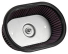 K&N Engineering E-3988 Universal Oval Air Filter for Harley-Davidson RK Series