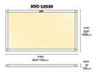 K&N HVAC Filter 20 x 30 x 1 – Washable and Reusable High-MERV 11 Pleated Synthetic Air Filter