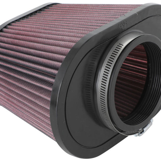 K&N Universal Clamp-On Air Filter 3.5 inch Flange ID x 8.5 x 5.25 inch B OD x 6.25 x 4 inch T OD x 5.5 inch Height