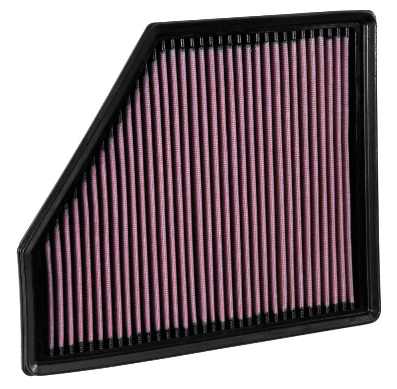 K&N Engineering 33-5047 High-Flow Reusable Air Filter for Chevrolet Camaro SS 6.2L
